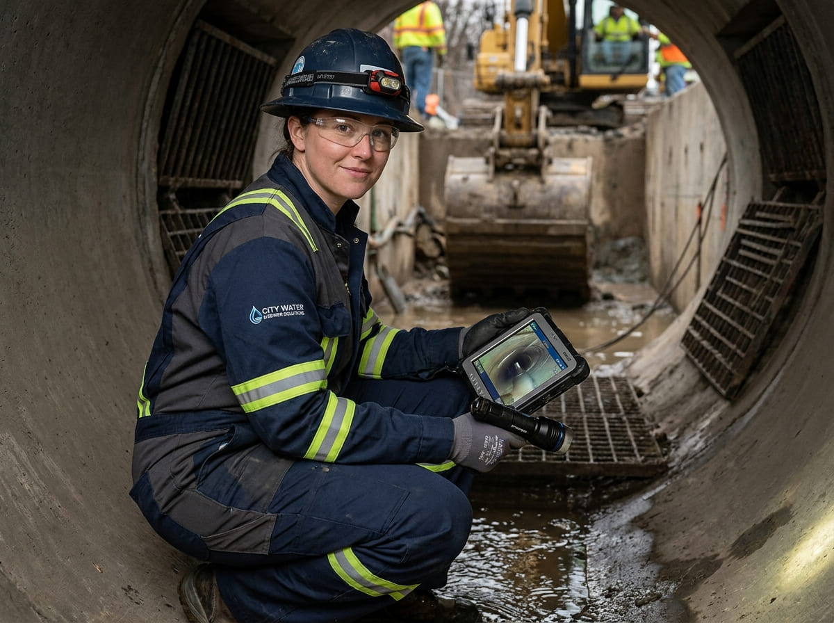 Sewer Line Inspection & Replacement in Tyler